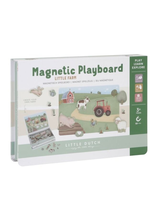 Little Dutch - Magnetisch Speelbord Little Farm