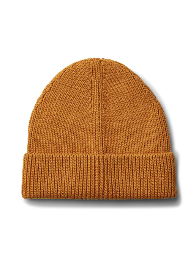 Ezra Beanie Hat  Mustard