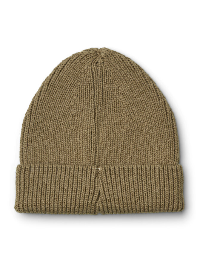 Ezra Beanie Hat Khaki