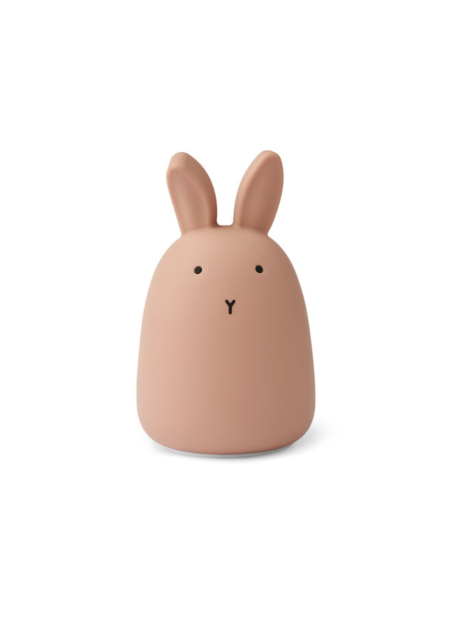 Winston night light – Rabbit dark rose