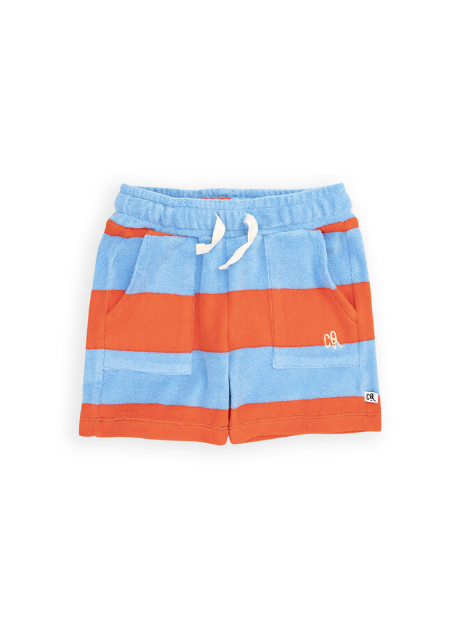 CarlijnQ Stripes red/blue - shorts loose fit