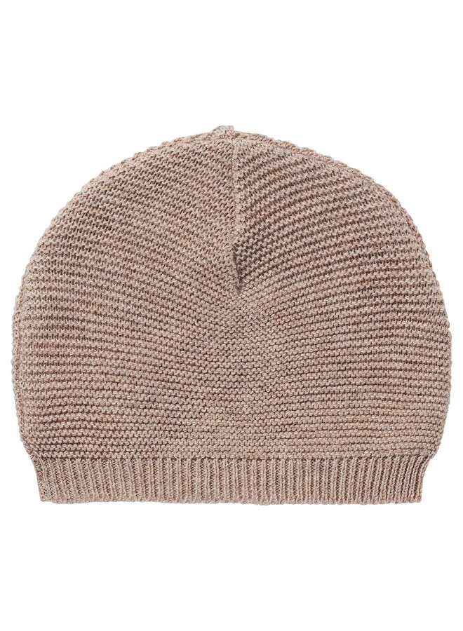 Hat Knit Rosita – Taupe Melange