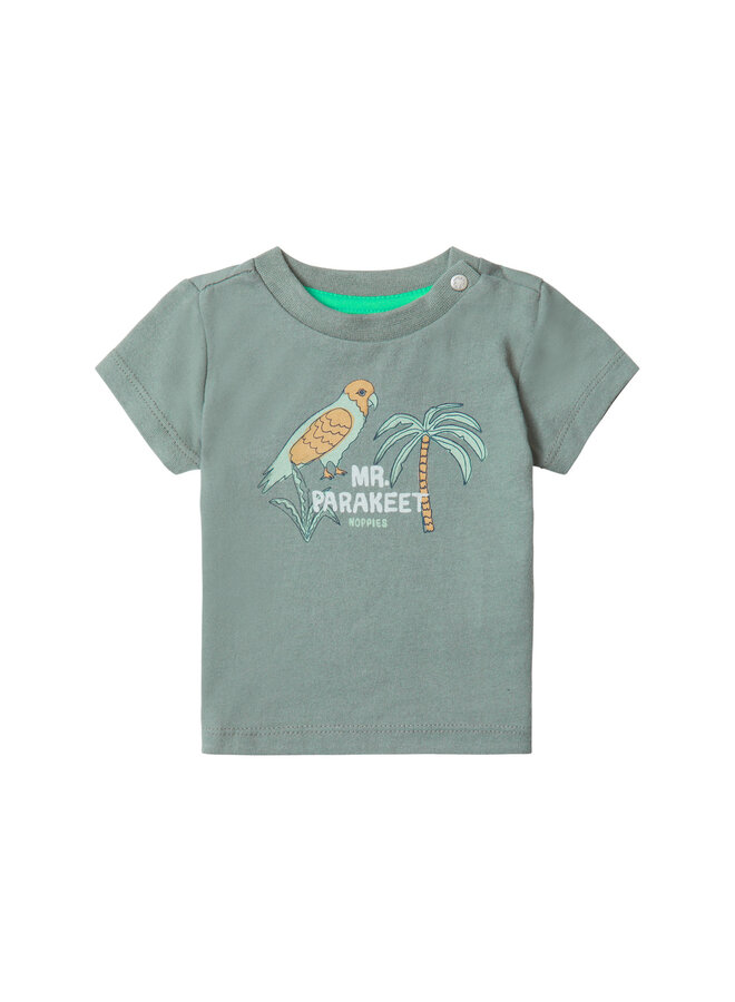 Boys Tee Benwood short sleeve – Agave Green