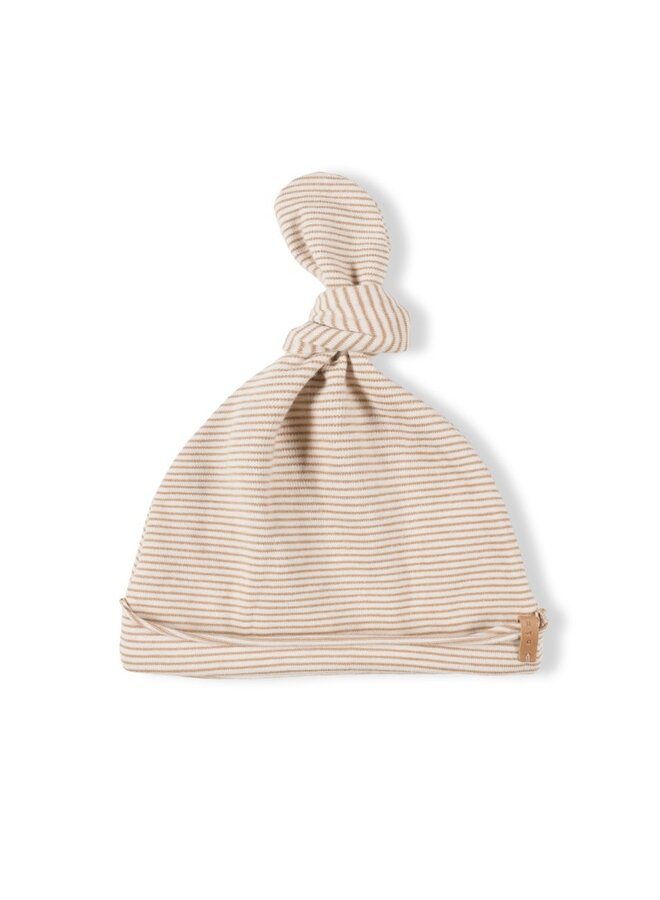 Newbie Hat Caramel Stripe