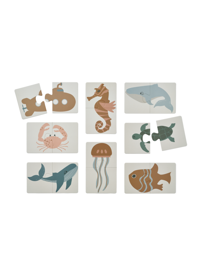 Brett Puzzle Beginner - Sea creature / Sandy