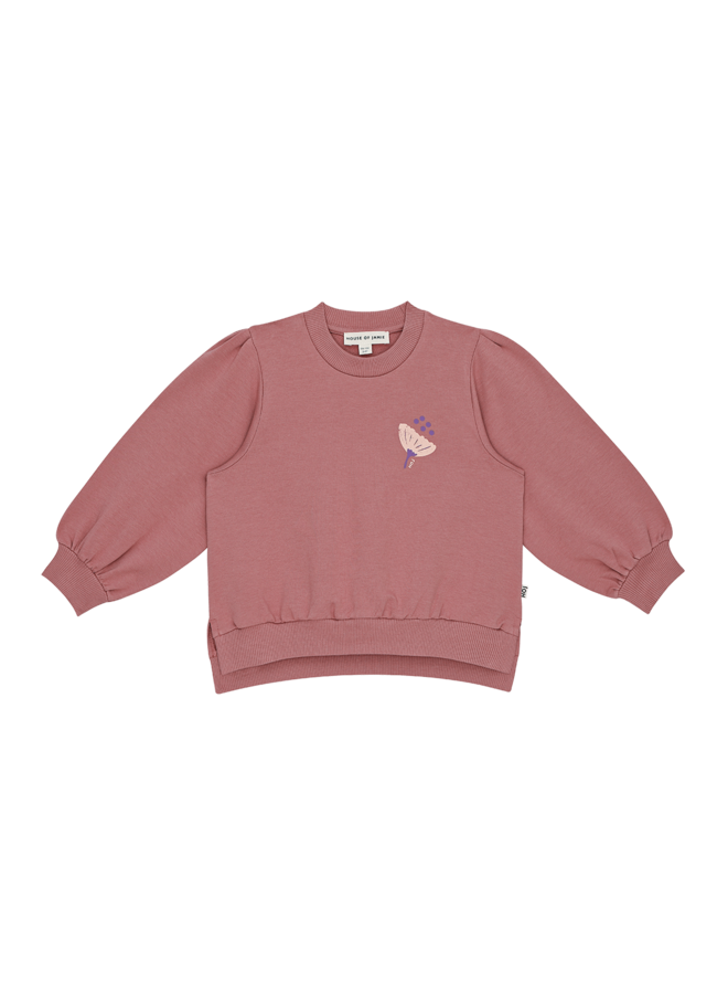Chunky Split Sweater – Rose