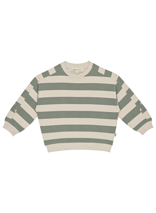Sweatshirt – Stormy Sea Stripes