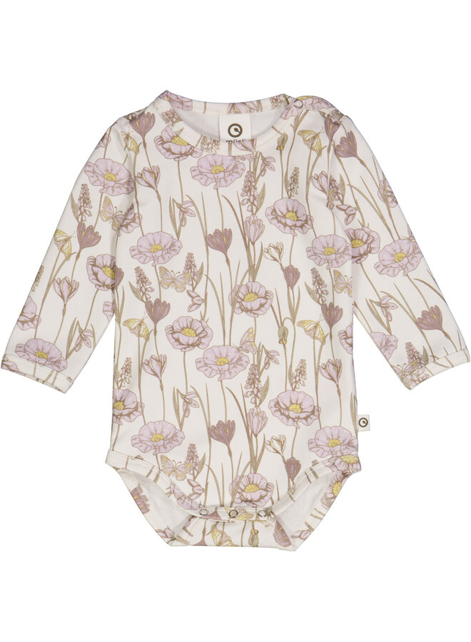 Crocus l/s body – Balsam cream/Orchid