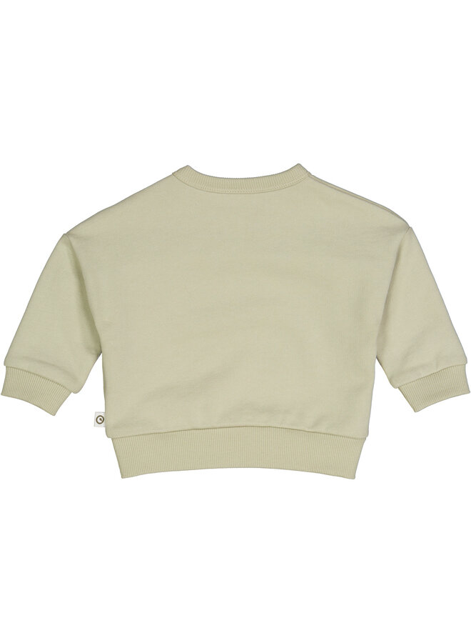 Farming sweatshirt baby – Desert green