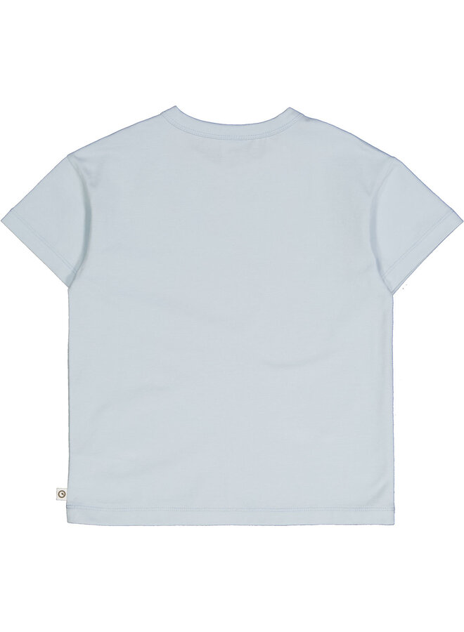 Cozy me camping s/s T – Balsam blue