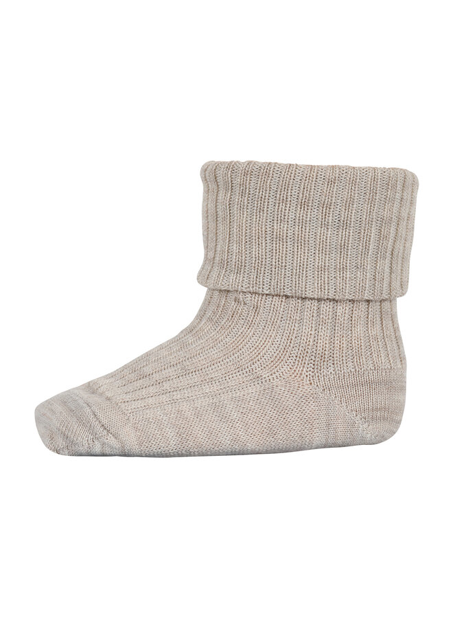 Cotton rib baby socks – 108