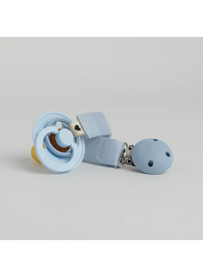 Pacifier Clip Ribbon - Dusty Blue