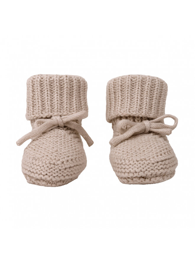 Slipper Knit Birch | 0-6 M