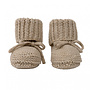 Slipper Knit Beige | 0-6 M