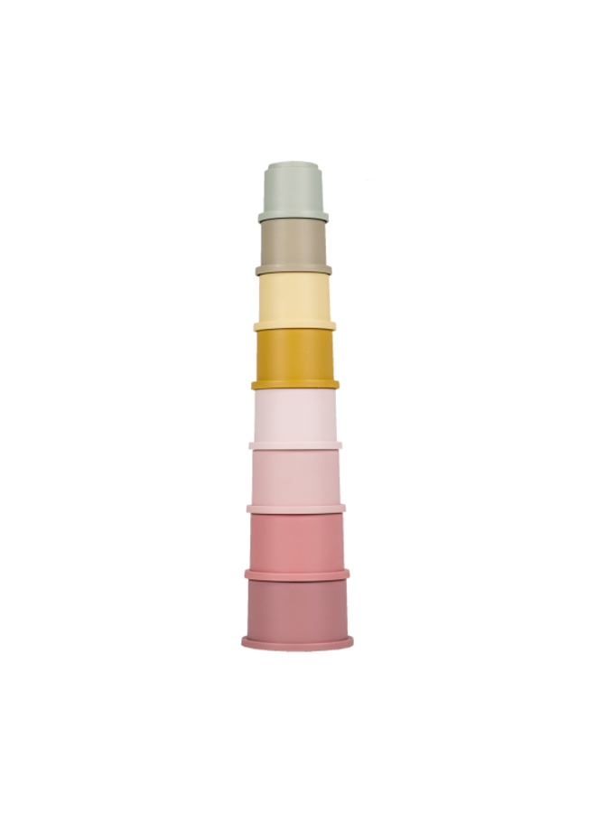 Little Dutch | Stapelbekers - Roze