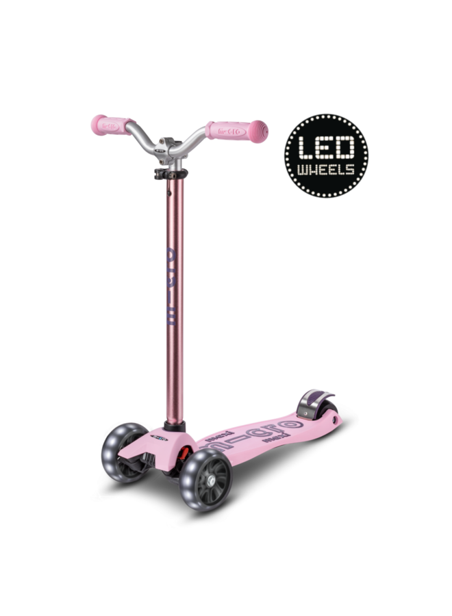 Maxi Micro Step Pro LED | Roze 5-12 jaar