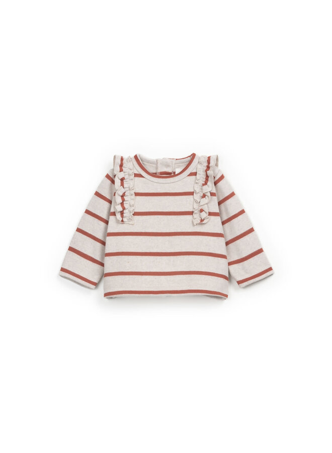 STRIPED JERSEY LS T-SHIRT MARIA