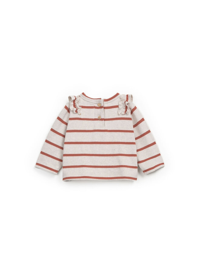 STRIPED JERSEY LS T-SHIRT MARIA