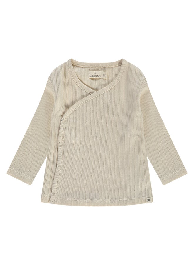 baby t-shirt long sleeve.35 pearl