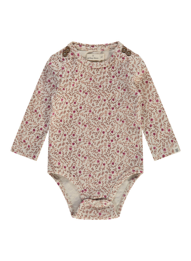 baby romper long sleeve.37 pearl