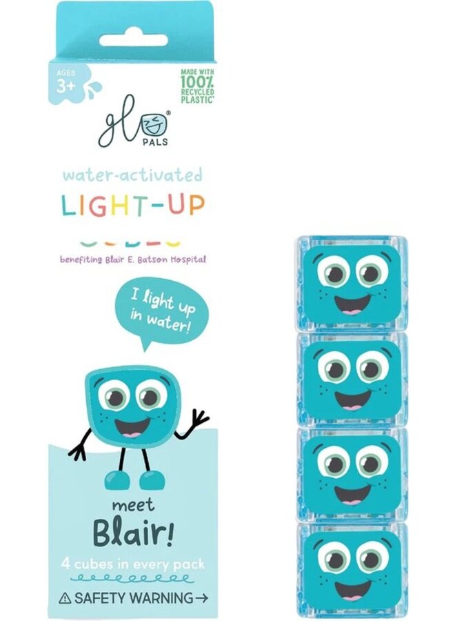 Glopals Light up cubes - 4pc Blair