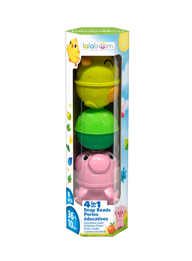 Lalaboom – Set dieren (6 st) Kip en Varken