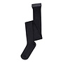 Cotton rib tights 8 | Black