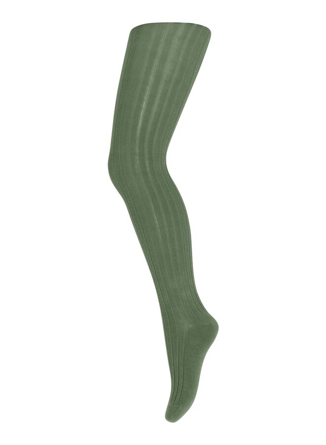 Cotton rib tights | 3030