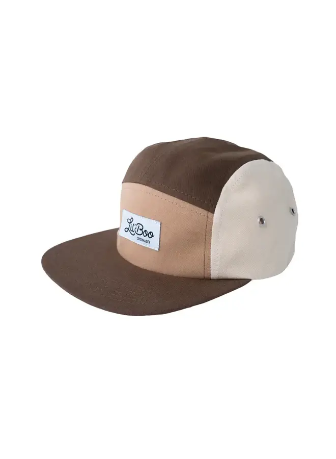 Block Brown 5-Panel