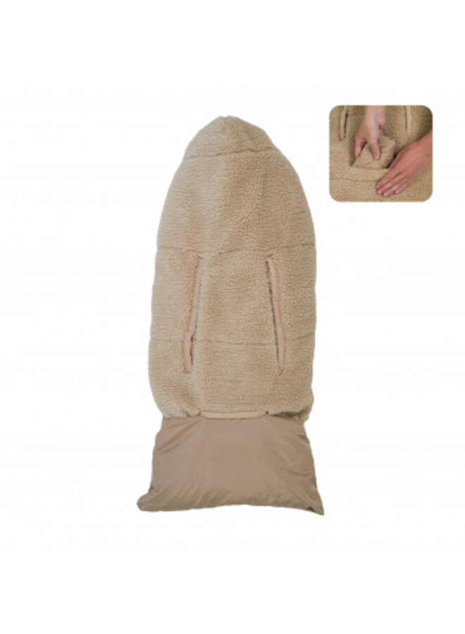 Wrapper Teddy Beige