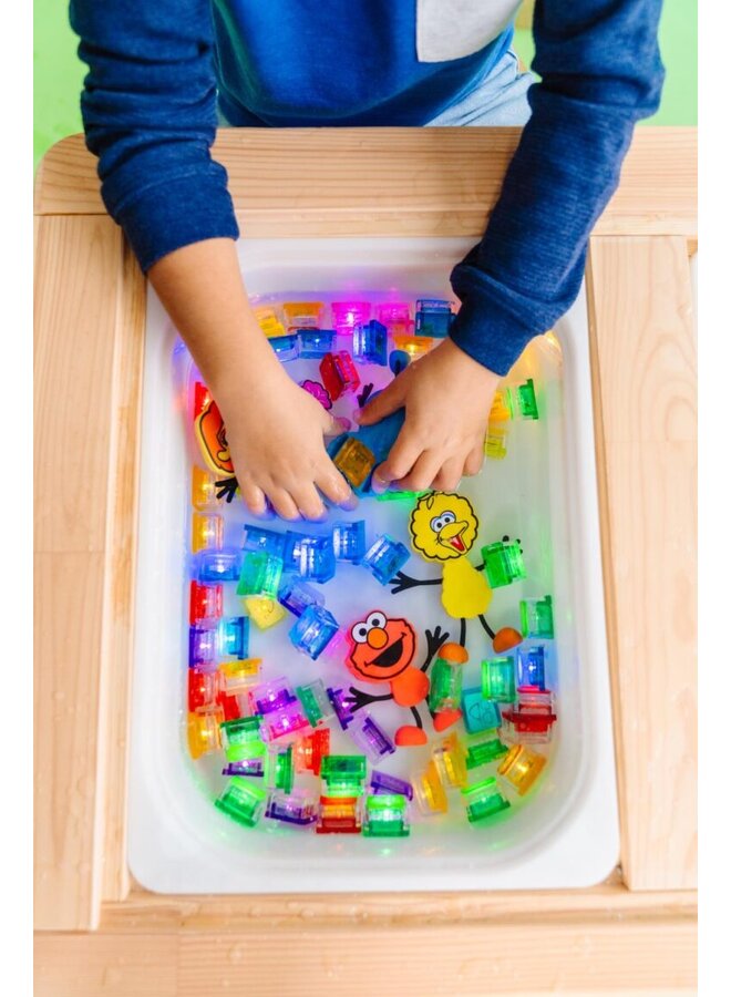 Glopals Light up cubes - 4pc  Elmo
