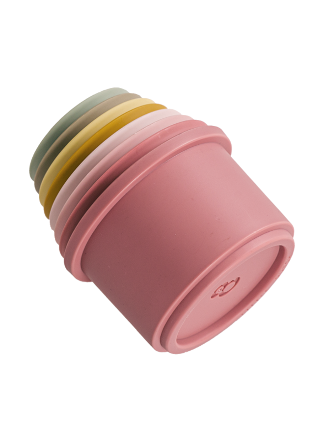 Little Dutch | Stapelbekers - Roze