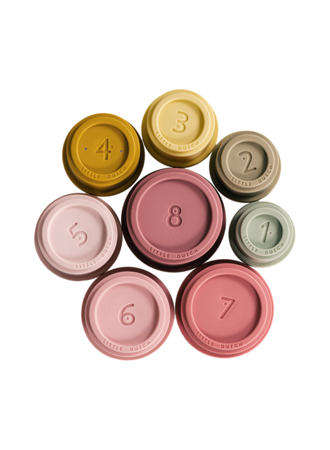 Little Dutch | Stapelbekers - Roze