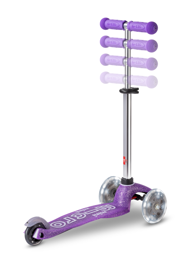 Mini Micro Step Deluxe Glitter LED | Paars 2-6 jaar