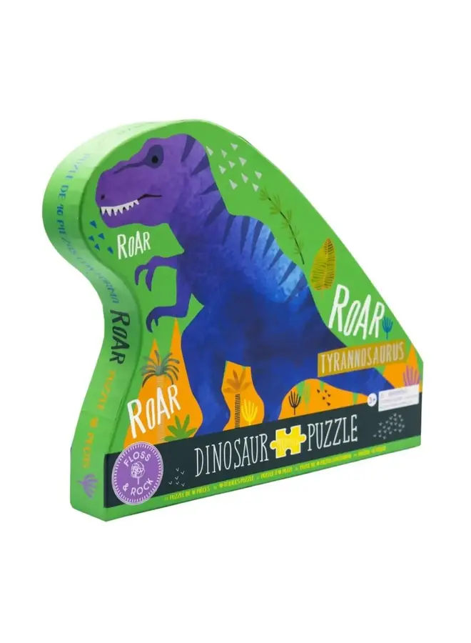 Floss & Rock | Dino 40 stuks - Jigsaw puzzle