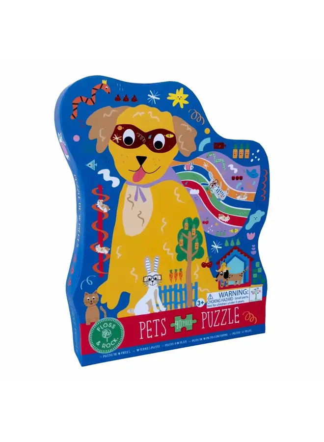 Floss & Rock | Pets 40 stuks - Jigsaw puzzle