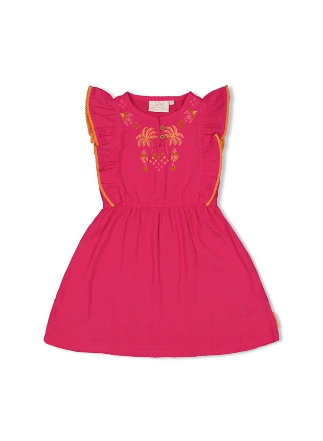 Jurk - Samba Shake | Fuchsia