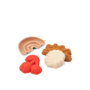 Gill Cherry Sand Moulds 4-Pack | Cherries / Apple blossom