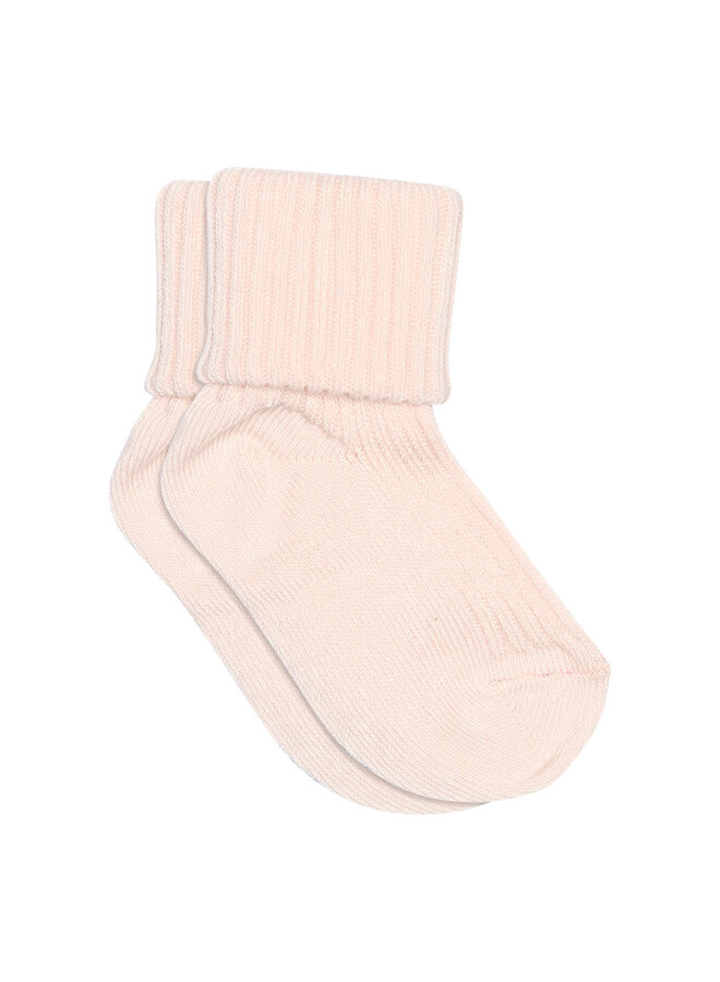 Cotton rib baby socks 1250 | Cherry Blossom