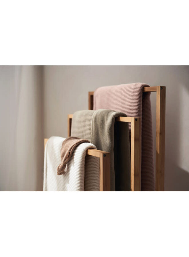 Jollein | Deken Basic Knit - Wild Rose Fleece