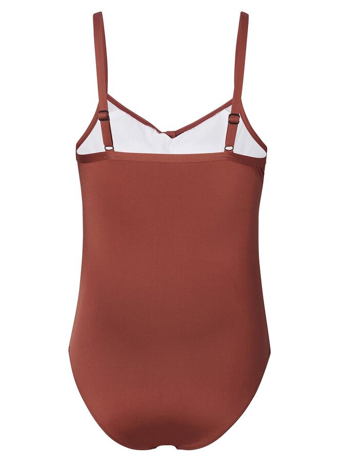 Saint Tropez Microfiber Swimsuit  - Sable