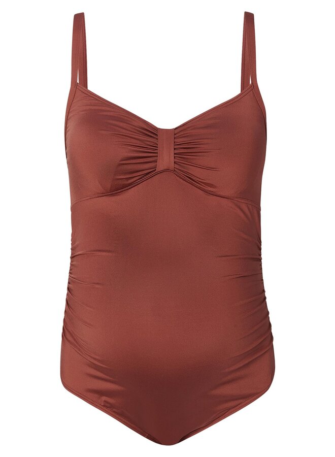 Saint Tropez Microfiber Swimsuit  - Sable