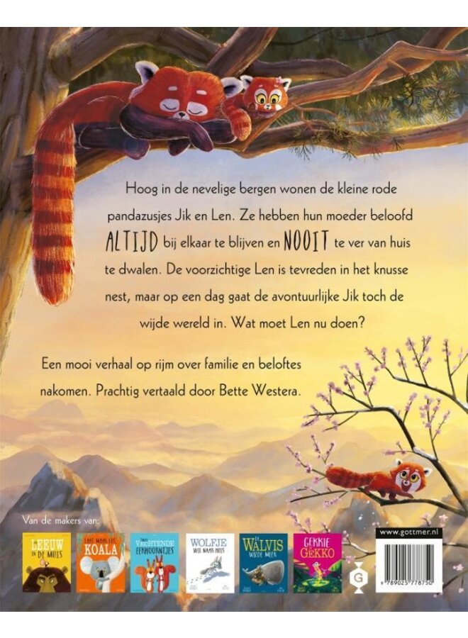 Beloofd is beloofd, kleine panda's