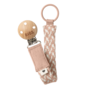 Pacifier Braid - Blush/Ivory