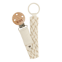Pacifier Braid  - Sand/Ivory