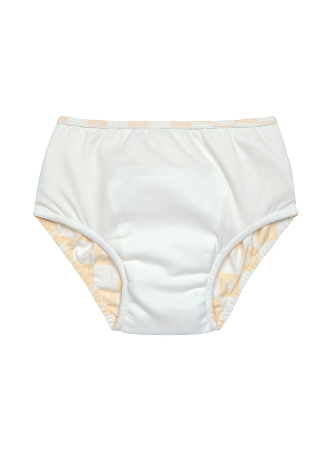 LSF Swim Diaper Check Pattern – Vanilla