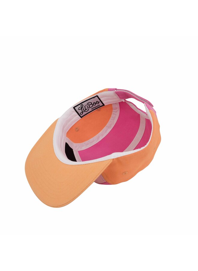 Block Blush 5-Panel - Orange/Pink