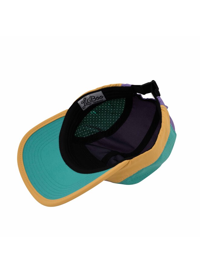 Sports Cap - Green/Purple