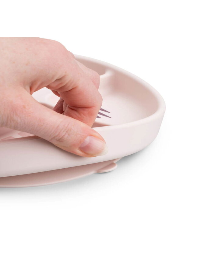 Stick&Stay compartment plate Playground Powder