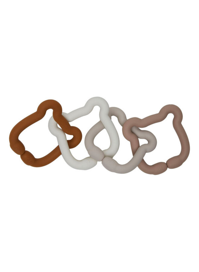 Jollein | Ringen Siliconen - Teddy Bear